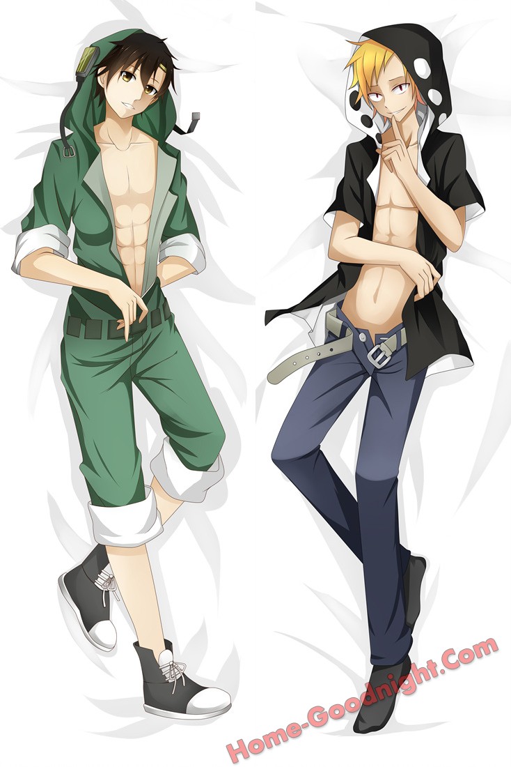 Kousuke Seto and Shuuya Kano - Kagerou Project Male Anime Dakimakura Japanese Hugging Body Pillow Cover